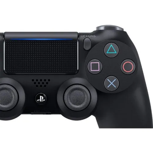 Controller SONY PlayStation 4, DualShock 4 V2, Wireless, Negru - imagine 4