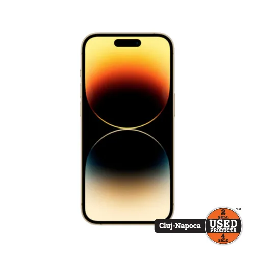 Apple iPhone 14 Pro Max, 128 Gb, Gold - imagine 2