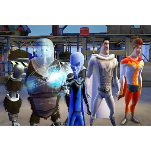 DreamWorks Megamind Mega Team United - Joc Nintendo WII - imagine 2