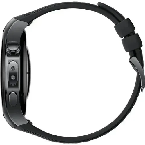 Smartwatch Huawei Watch 5, 46mm, Display AMOLED HD 1.5 inch, NFC, GPS, Wi-Fi, LTE, RTS-AL00, Black Fluoroelastomer Strap - imagine 3