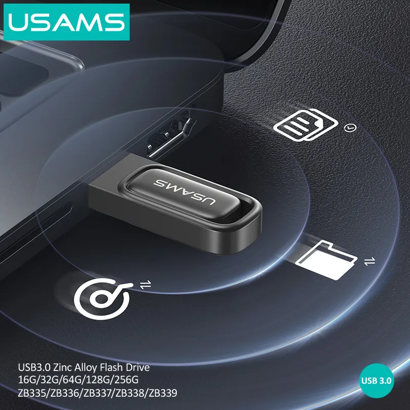 Memorie USB USAMS ZB337, 64GB, USB 3.0 - imagine 3