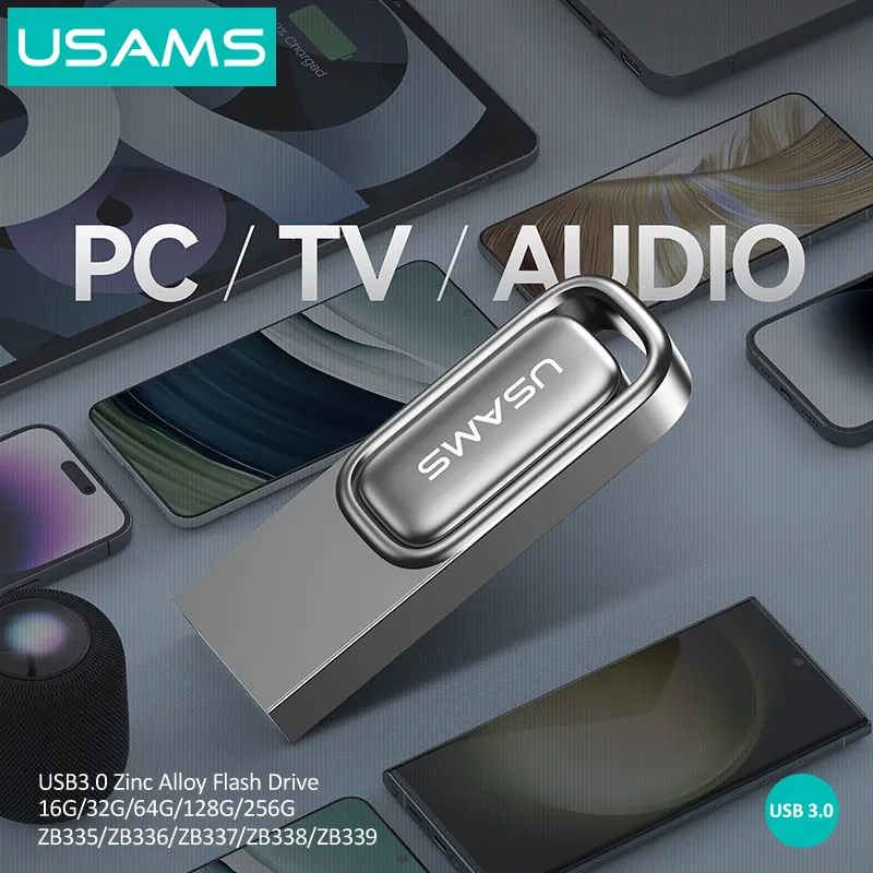 Memorie USB USAMS ZB337, 64GB, USB 3.0 - imagine 2