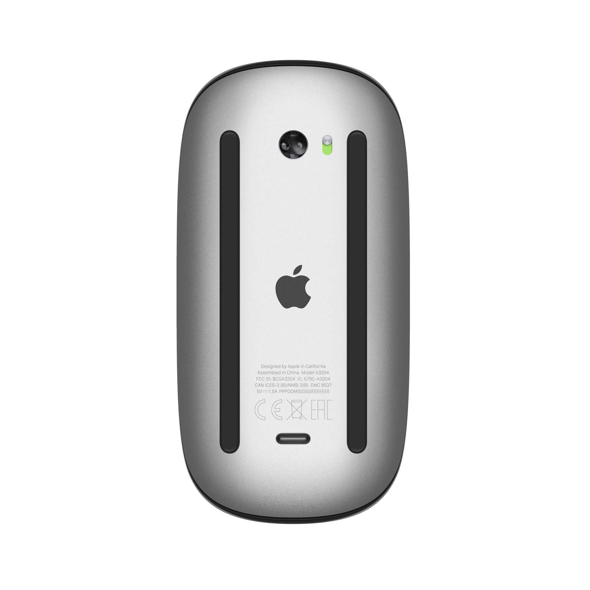 Apple Magic Mouse A3204, (2024) USB-C, Black - imagine 2