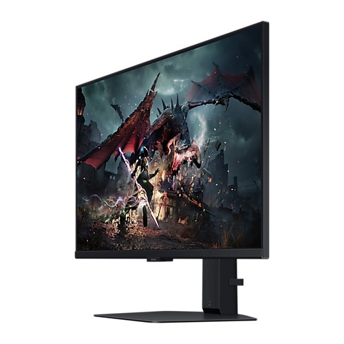 Monitor Gaming LED VA SAMSUNG Odyssey G5 LS27DG500EUXEN, 27 inch, QHD, 180Hz, AMD FreeSync , HDMI, DisplayPort, Jack 3.5 mm, Negru