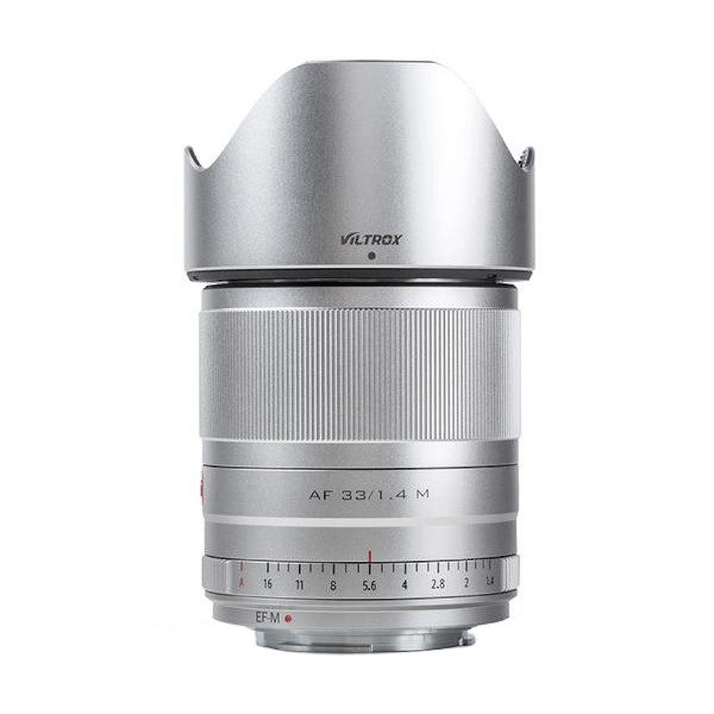 Obiectiv Mirrorless Viltrox, 33mm, F1.4 STM, Montura EF-M Mount, APS-C, Silver