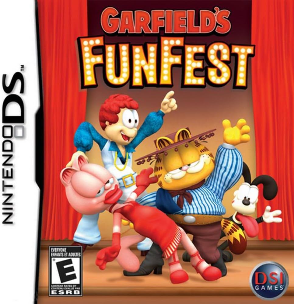 Joc Nintendo DS Garfields Funfest