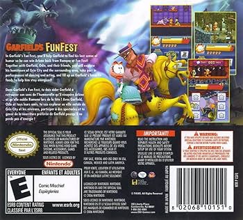 Joc Nintendo DS Garfields Funfest - imagine 2