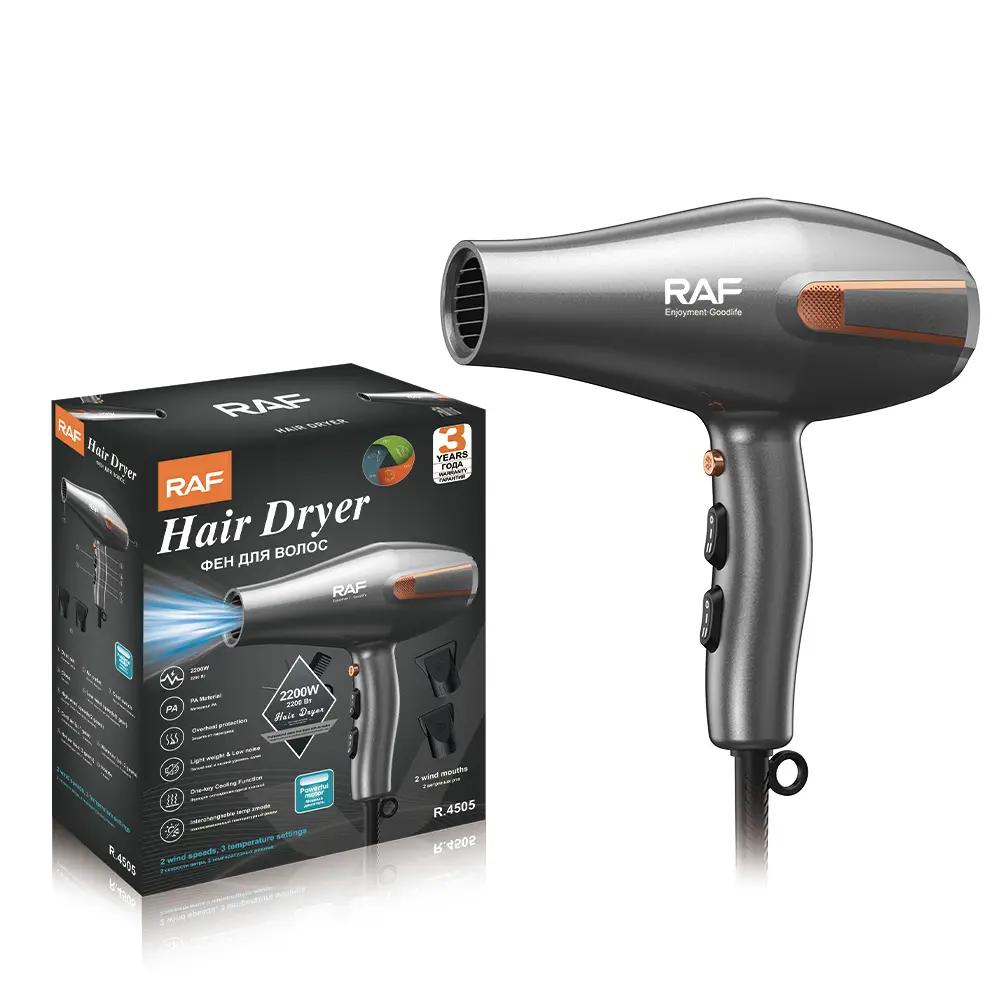 RAF R.4505 Uscator de Par, 2200W, Gri