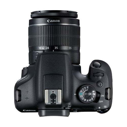 Aparat Foto DSLR Canon EOS 2000D, 24.1 Mp, USB, Wi-Fi, GPS, NFC, Mini HDMI, Obiectiv EF-S 18-55mm 1:3.5-5.6 II - imagine 2