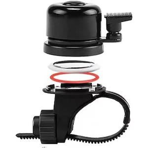 Smart Finder Bike Bell Fresh n Rebel, Apple Find My, Sonerie Bicicleta, Rezistent Apa, Black - imagine 3