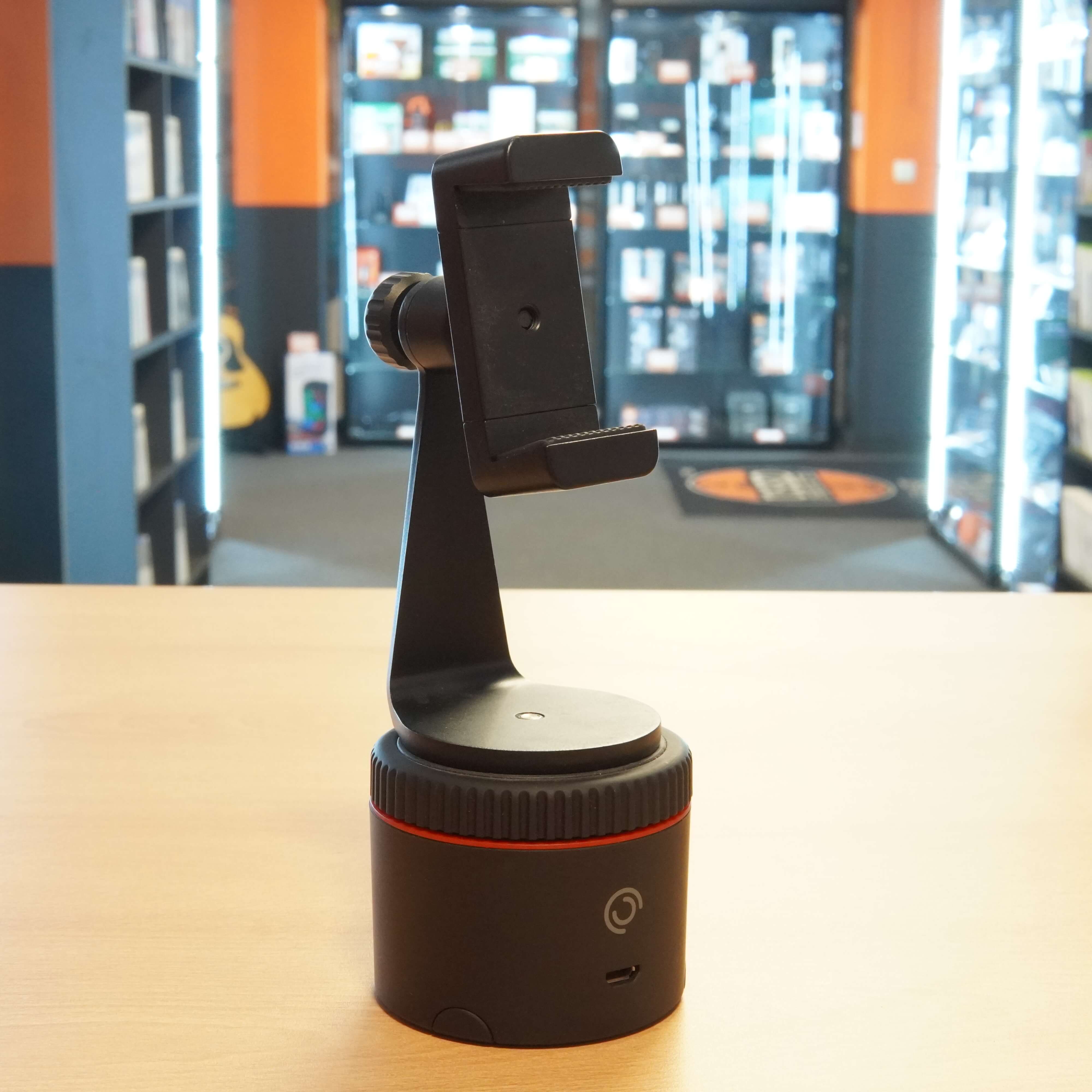 Suport Inteligent pentru Telefon Pivo, Functie de Urmarire, 360 grade, Negru - imagine 3