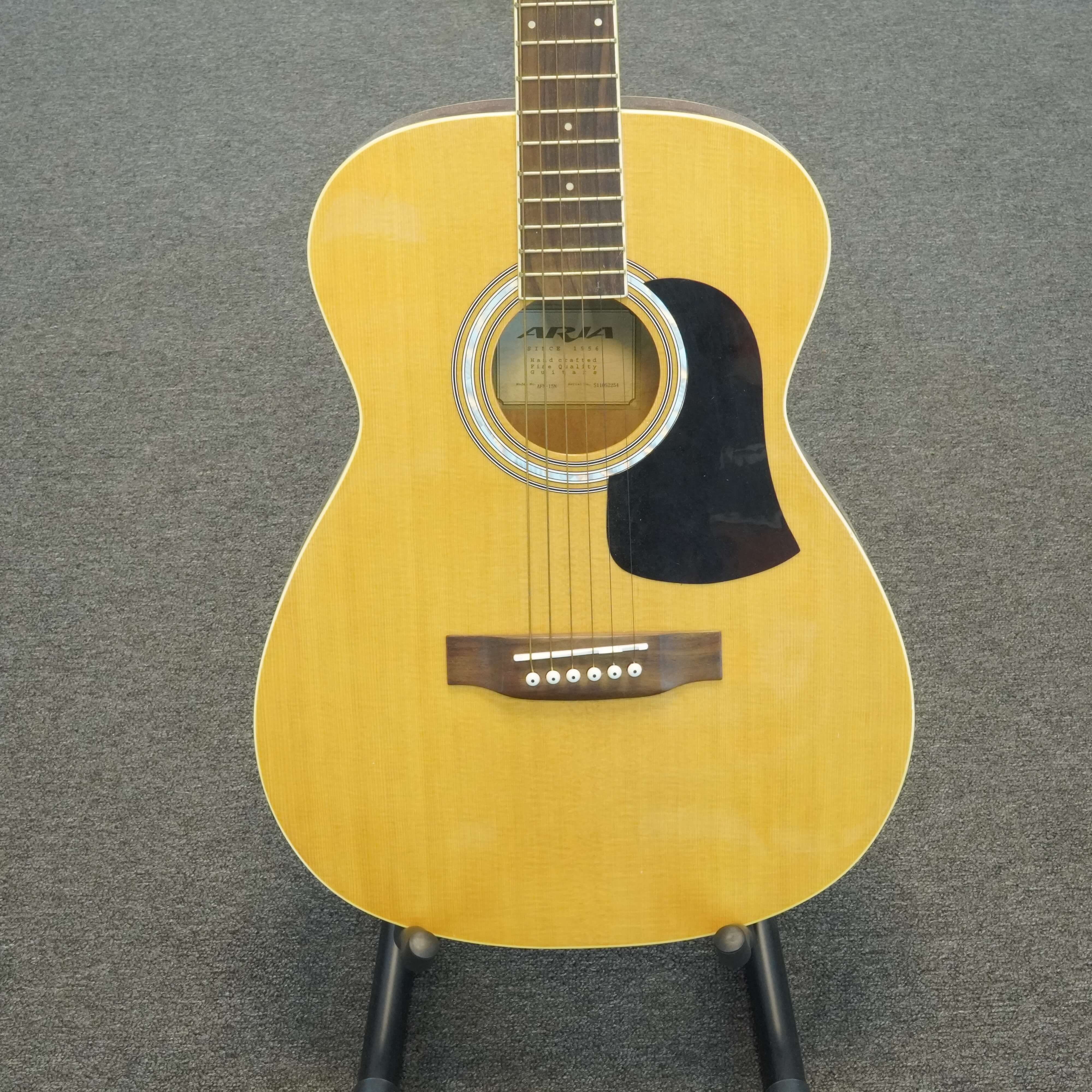 Chitara Acustica Aria AFN-15N, Natural - imagine 3