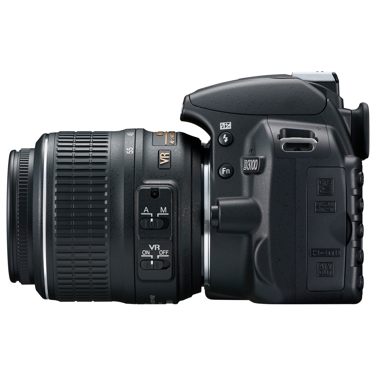 Aparat foto DSLR Nikon D3100, 14.2 Mp, Obiectiv Nikon AF-S DX 18-55mm 1.3.5-5.6 G ED II - imagine 4