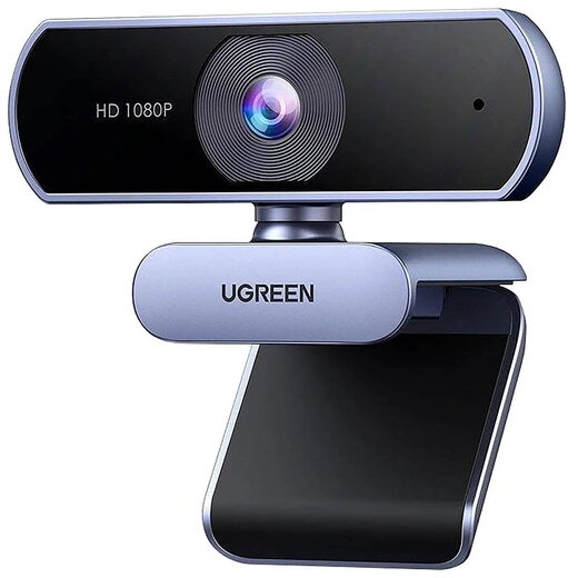 Camera Web Ugreen CM678, 1080p HD, Microfon, 360 grade, Plug-and-Play, USB