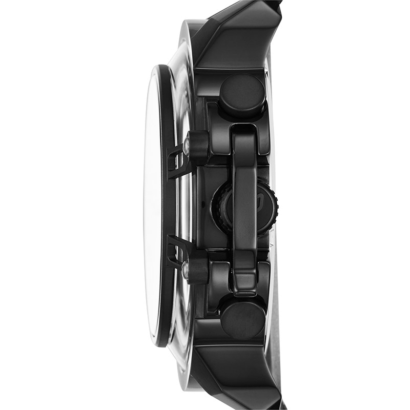 Ceas barbatesc Diesel Deadeye DZ-4409, 56mm, Quart, Cronograf, Otel inoxidabil, Curea piele, 5ATM, Analog - imagine 2