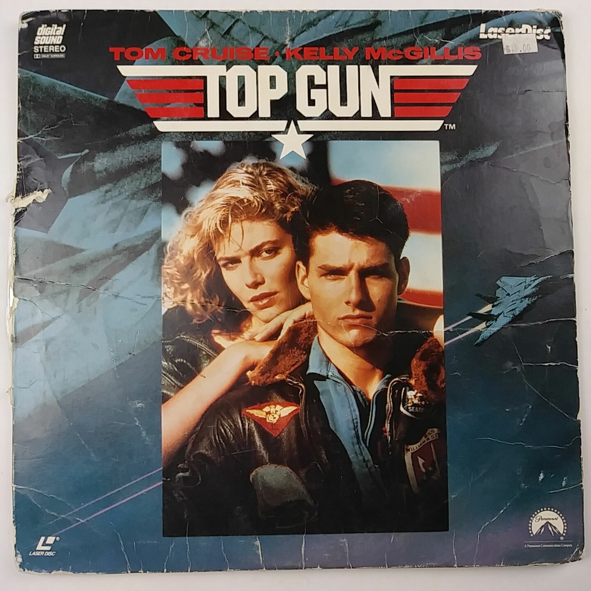 Tom Cruise - Kelly McGillis - Top Gun - LaserDisc
