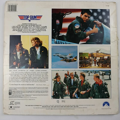 Tom Cruise - Kelly McGillis - Top Gun - LaserDisc - imagine 2