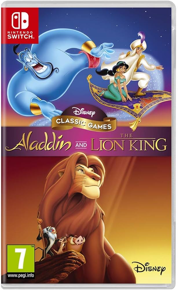 Joc Nintendo Switch Classic Games Collection The Jungle Book, Aladdin & The Lion King (fara carcasa)
