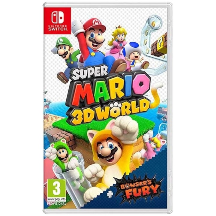 SUPER MARIO 3D ソフト Super Mario 3D World Bowser's Fury Switch - Garantie