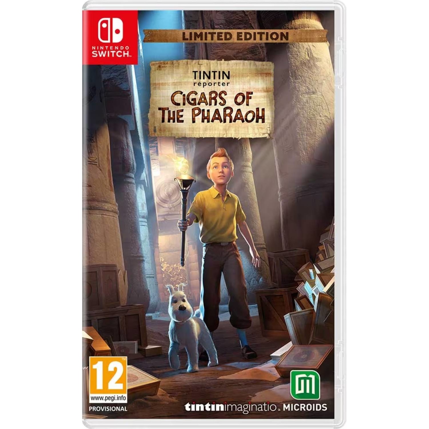 Joc Nintendo Switch Tintin Reporter: Cigars of the Pharaoh (fara carcasa)