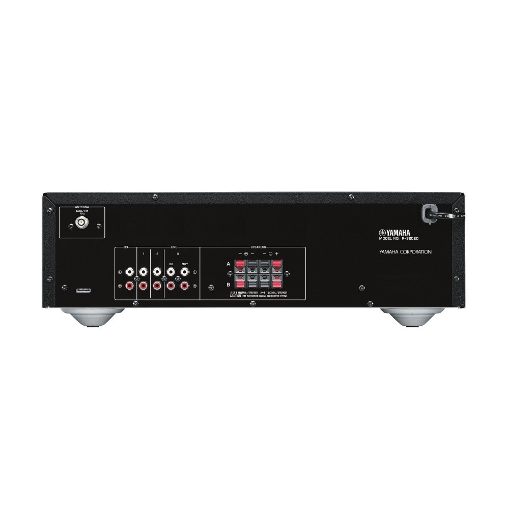 Receiver Yamaha R-S202D Negru, Bluetooth, FM/DAB+, 200W, telecomanda, negru - imagine 2