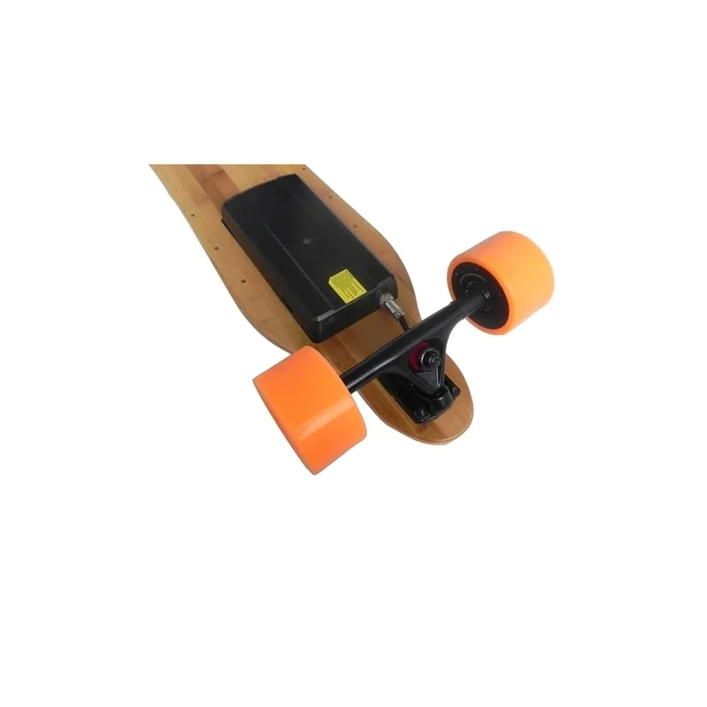 Skateboard electric Ninco Wheels Hurricane, Placa 70 x 22 Cm, Baterie Li-Ion 36V, Max. 100 Kg, Viteza max 15 km/h, Telecomanda, 9 Kg, Roti PU 7 Cm, Timp incarcare 1.5 ore - imagine 3