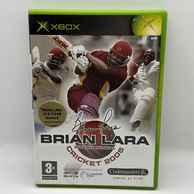 Brian Lara Intrenational Cricket 2005 - Joc Xbox Classic