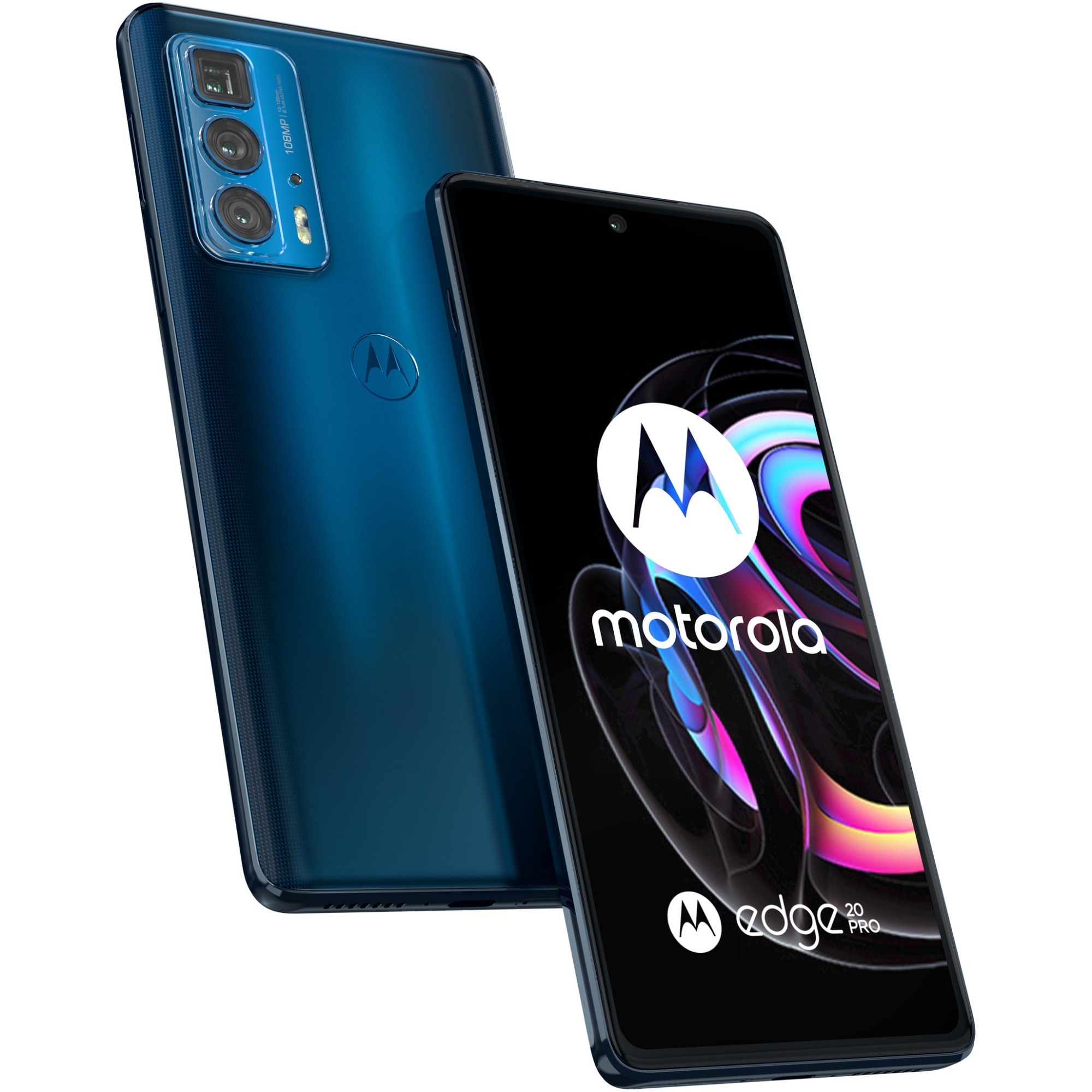 Motorola Edge 20 Pro 256 Gb, Dual SIM, Midnight Blue - imagine 2