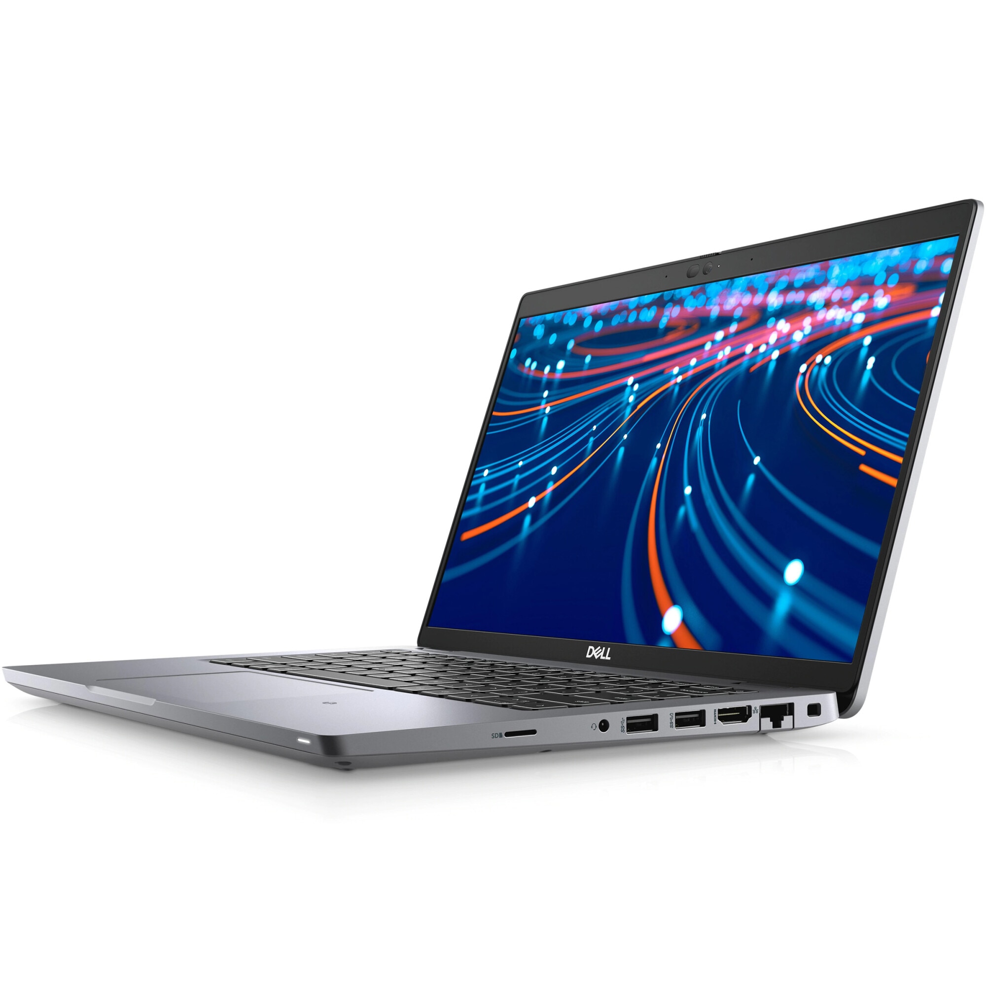 Laptop Office Dell Latitude 5420, Display 14 inch Full HD IPS, Intel Core i5-1135G7 2.4 GHz - 4.2 GHz, 8 Gb RAM DDR4 3200 MHz, SSD 256 Gb NVMe, Intel Iris Xe, Tastatura Iluminata, Silver - imagine 3