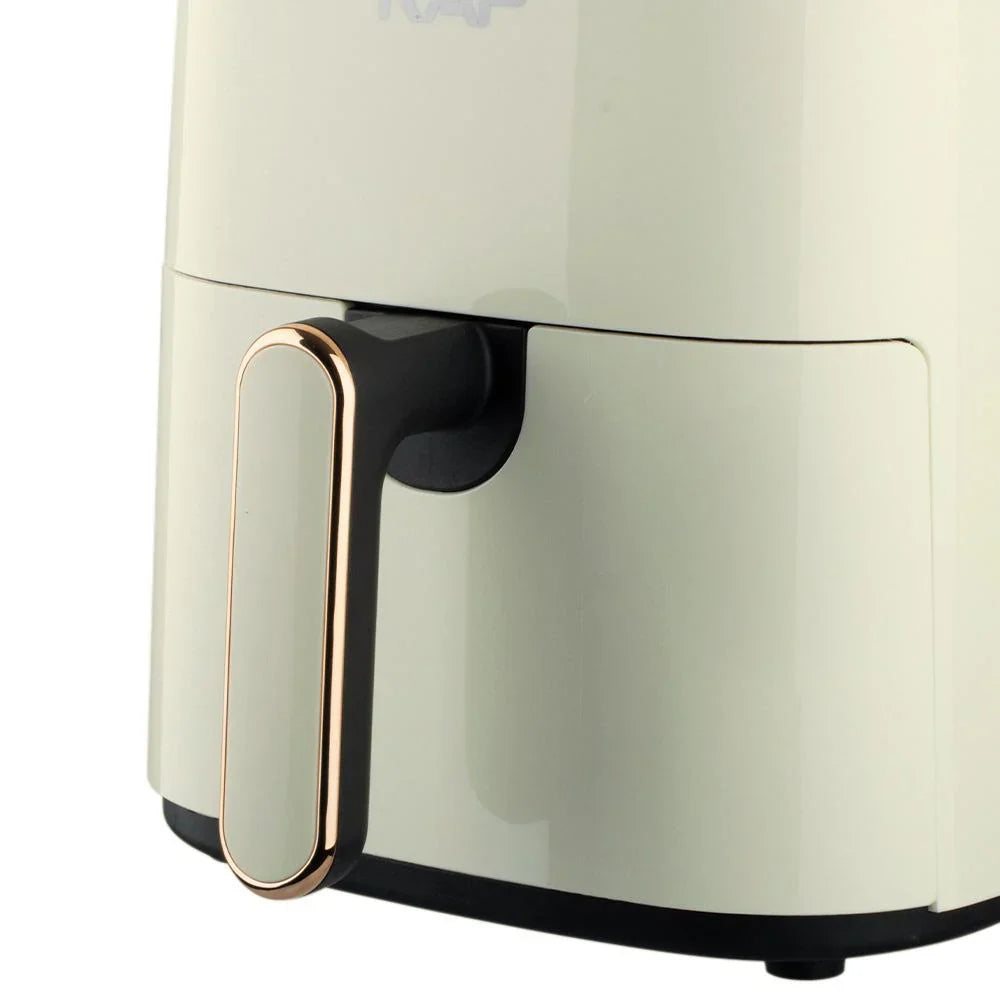Friteuza cu aer cald RAF R.5237W, Capaciatate 3L, 1300W, Circularea aerului 360 de grade, Alb - imagine 2