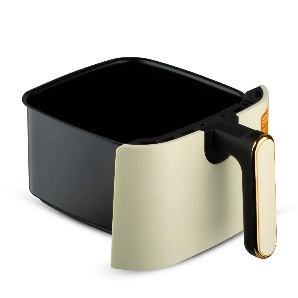 Friteuza cu aer cald RAF R.5237W, Capaciatate 3L, 1300W, Circularea aerului 360 de grade, Alb - imagine 3