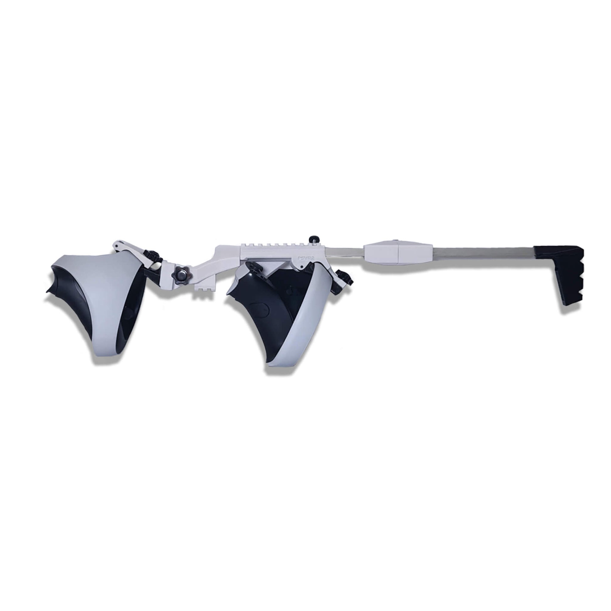 Suport Aim Vader Pro Pentru PS VR2, Aluminiu, Maner Magnetic, Alb