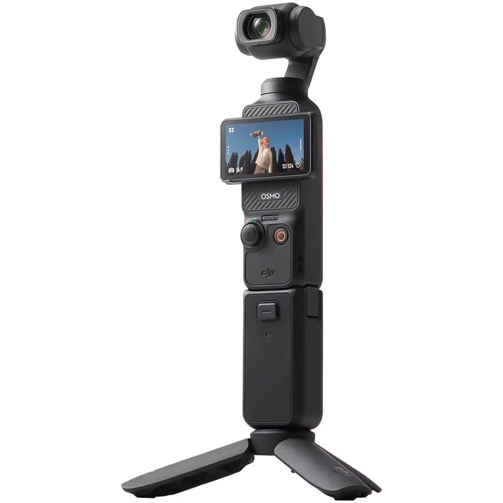 Camera video sport DJI Osmo Pocket 3 Creator Combo, 9.4 Mp, 4K UHD 120fps, Display tactil 2", Bluetooth, Wi-Fi, USB-C
