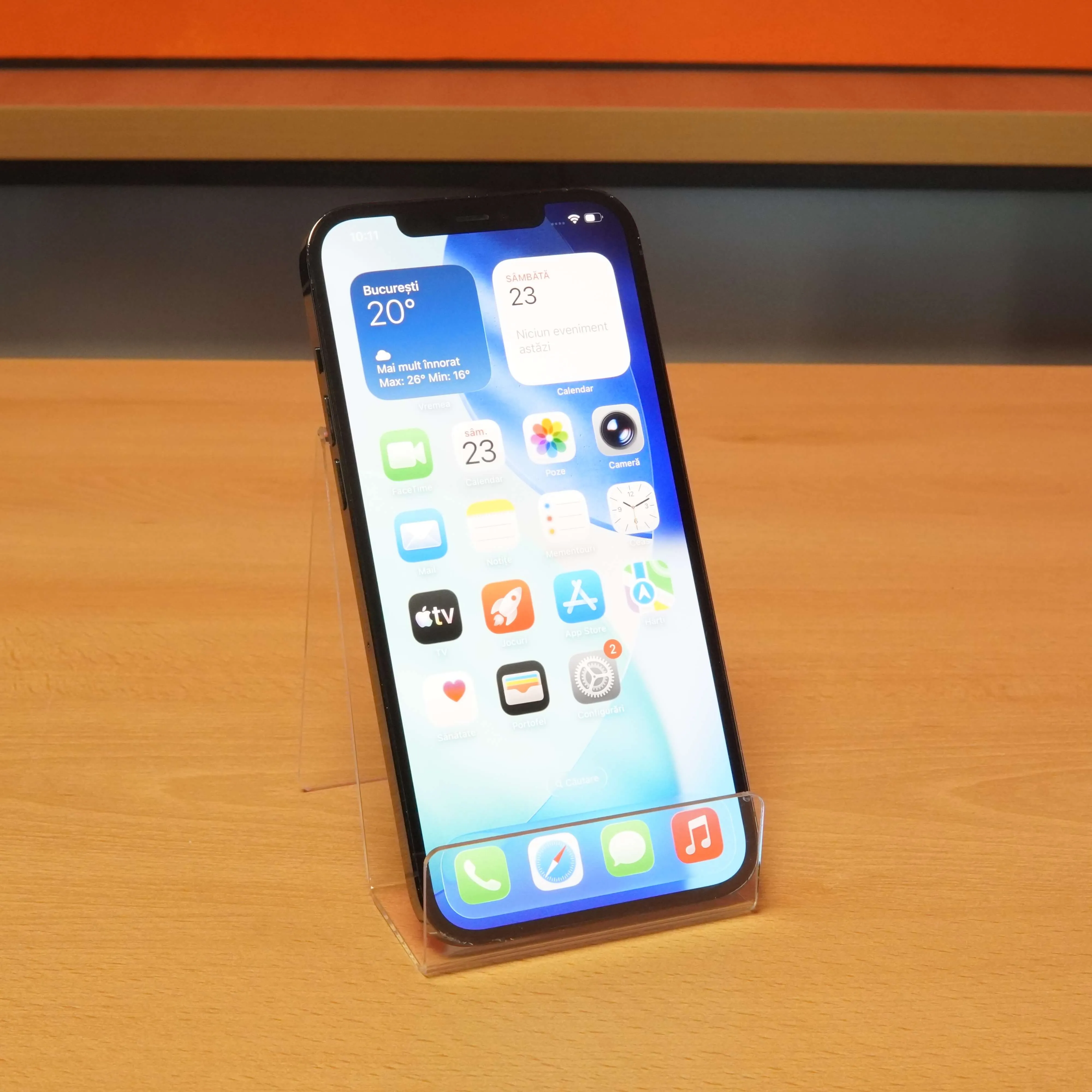 Apple iPhone 12 Pro Max 128 GB, Albastru - imagine 2