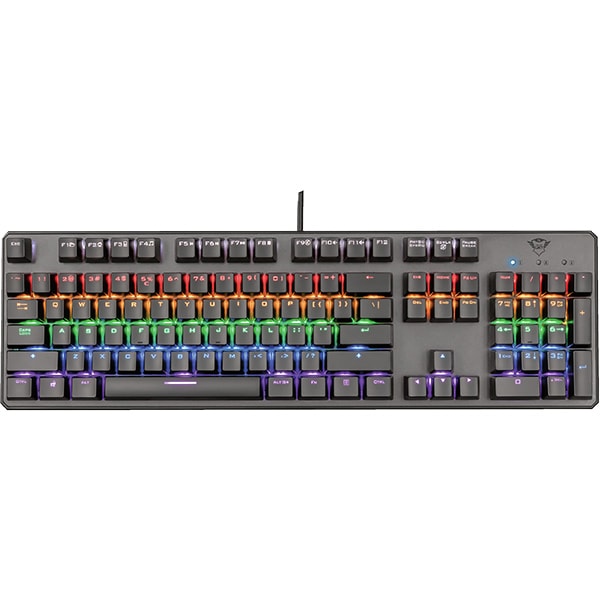 Tastatura Gaming Mecanica Trust Asta GXT 865, RGB, Negru - imagine 2