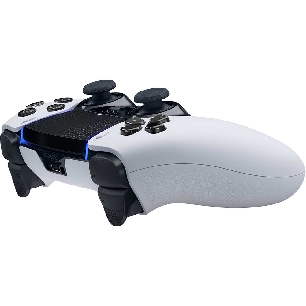 Controller Wireless Sony Playstation 5 DualSense Edge CFI-ZCP1, USB/Bluetooth, 17 Butoane Programabile, Alb - imagine 2