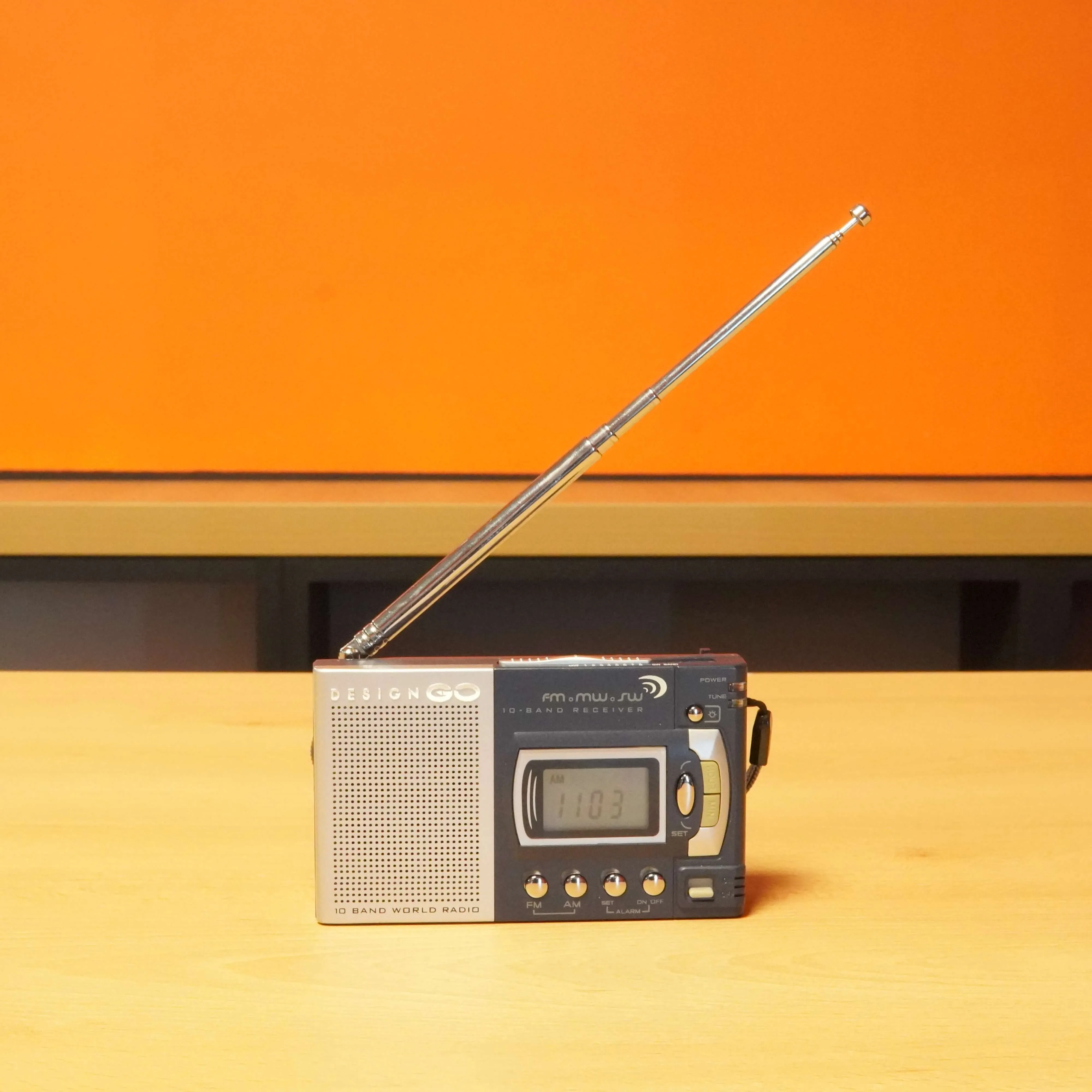 Radio Design Go 10 Band World Radio, FM/AM, Albastru