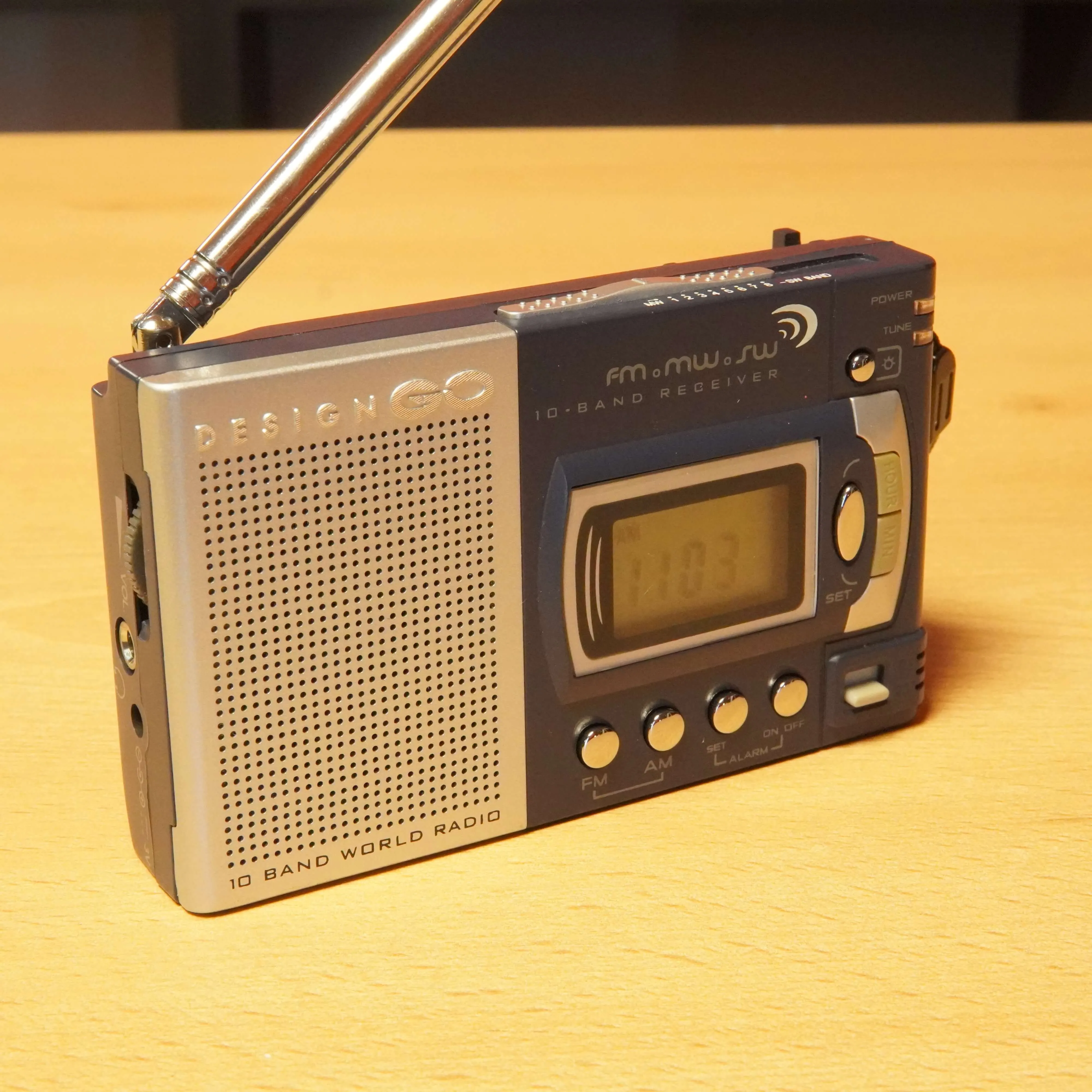 Radio Design Go 10 Band World Radio, FM/AM, Albastru - imagine 2