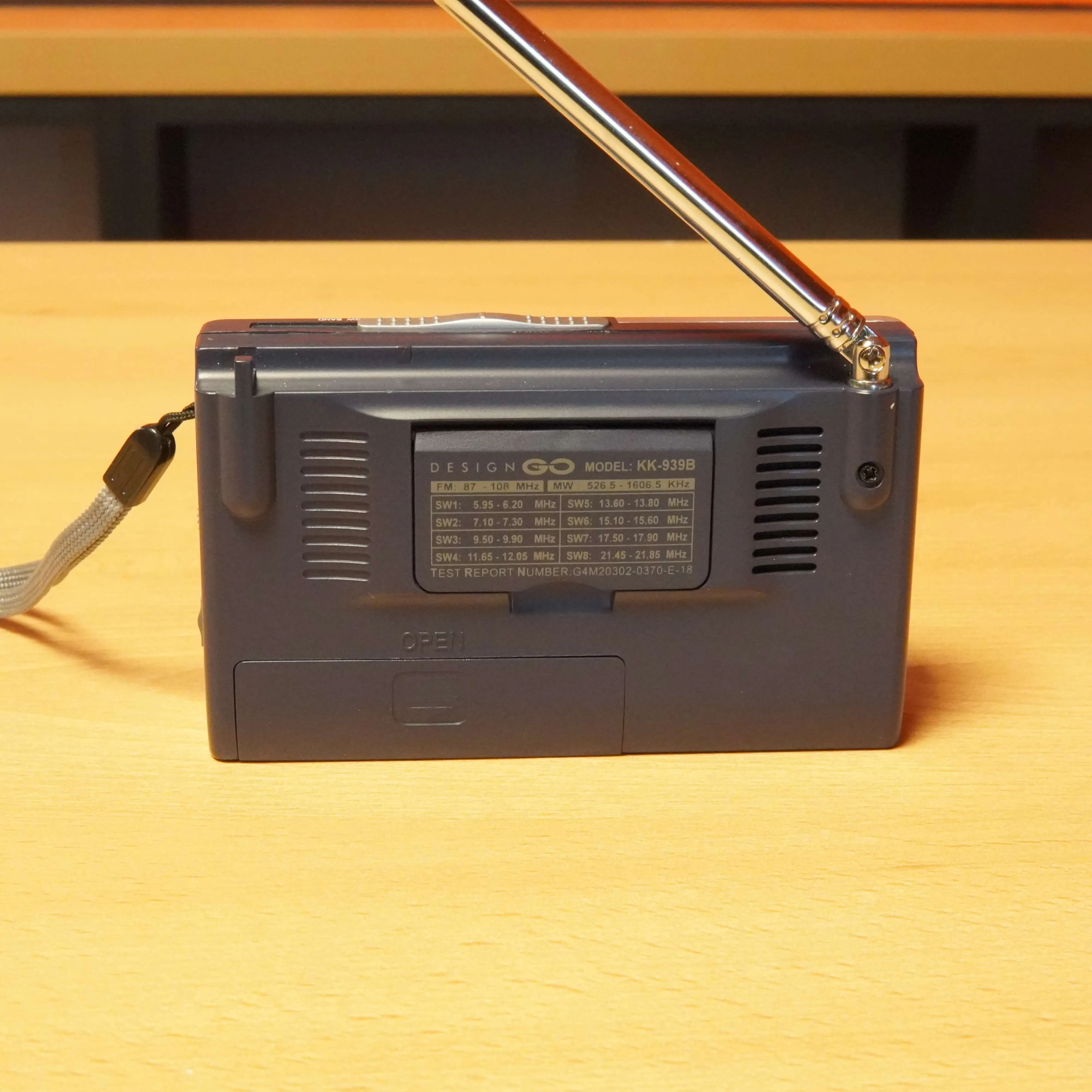 Radio Design Go 10 Band World Radio, FM/AM, Albastru - imagine 3