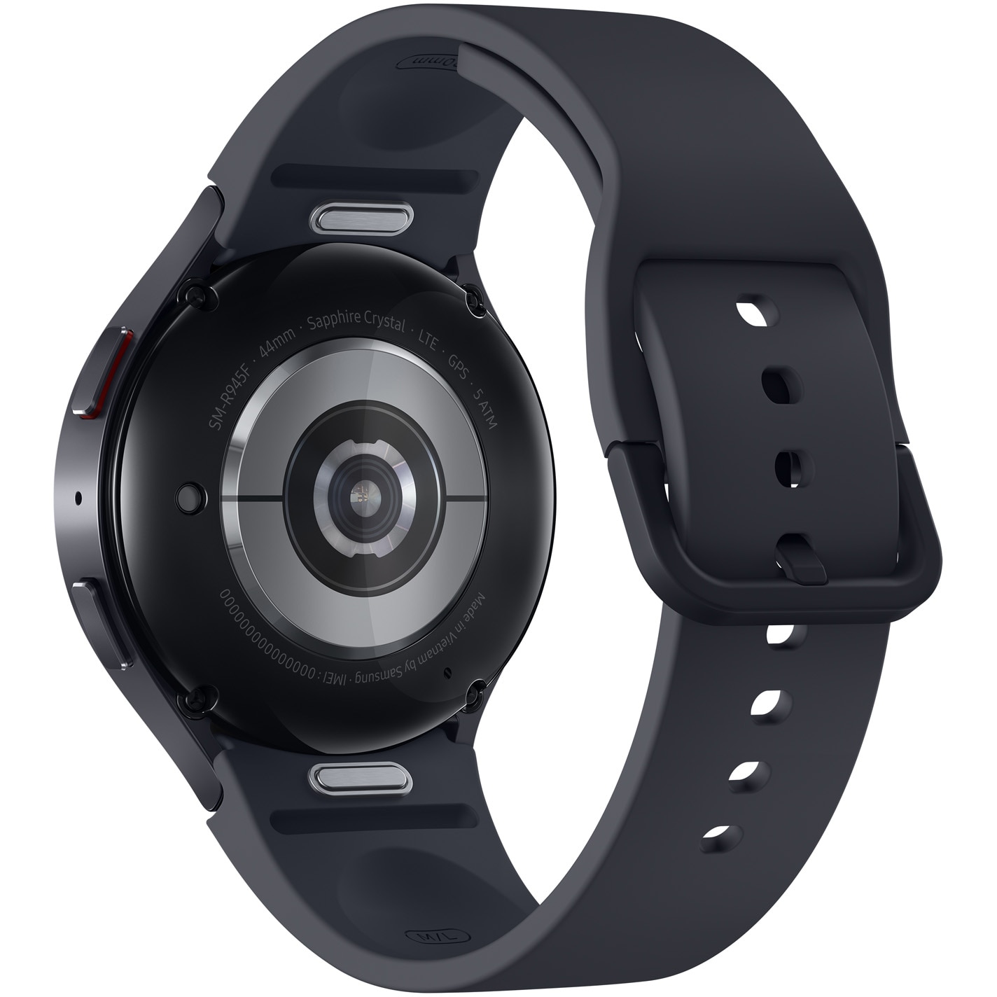 Smartwatch Samsung Galaxy Watch6, 44mm, LTE, Bluetooth, Wi-Fi, GPS, SM-R945F, Graphite - imagine 2