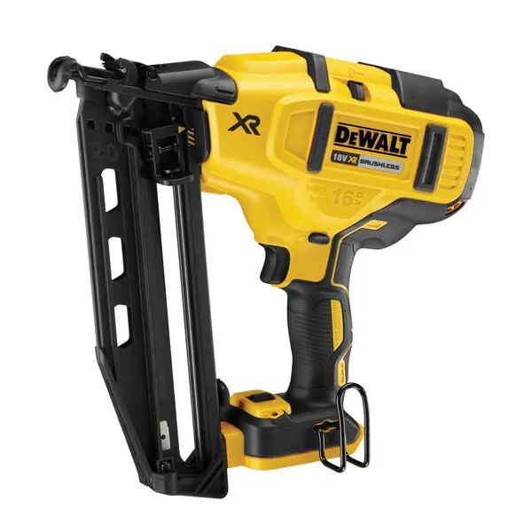 Pistol de batut cuie DeWalt 18V XR Brushless 15GA, 32-63mm, 1.8 mm + Acumulator 4Ah
