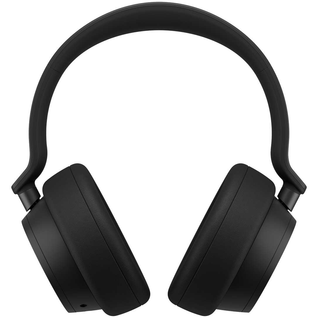 Casti On-Ear Microsoft Surface 2, Bluetooth, ANC, Jack 3.5mm, USB-C, Black - imagine 2
