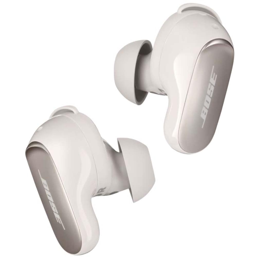 Casti Audio Wireless In-Ear Bose QuietComfort Ultra Earbuds 2nd Gen, Bluetooth, ANC, Immersive Audio, IPX4, White Smoke - imagine 2