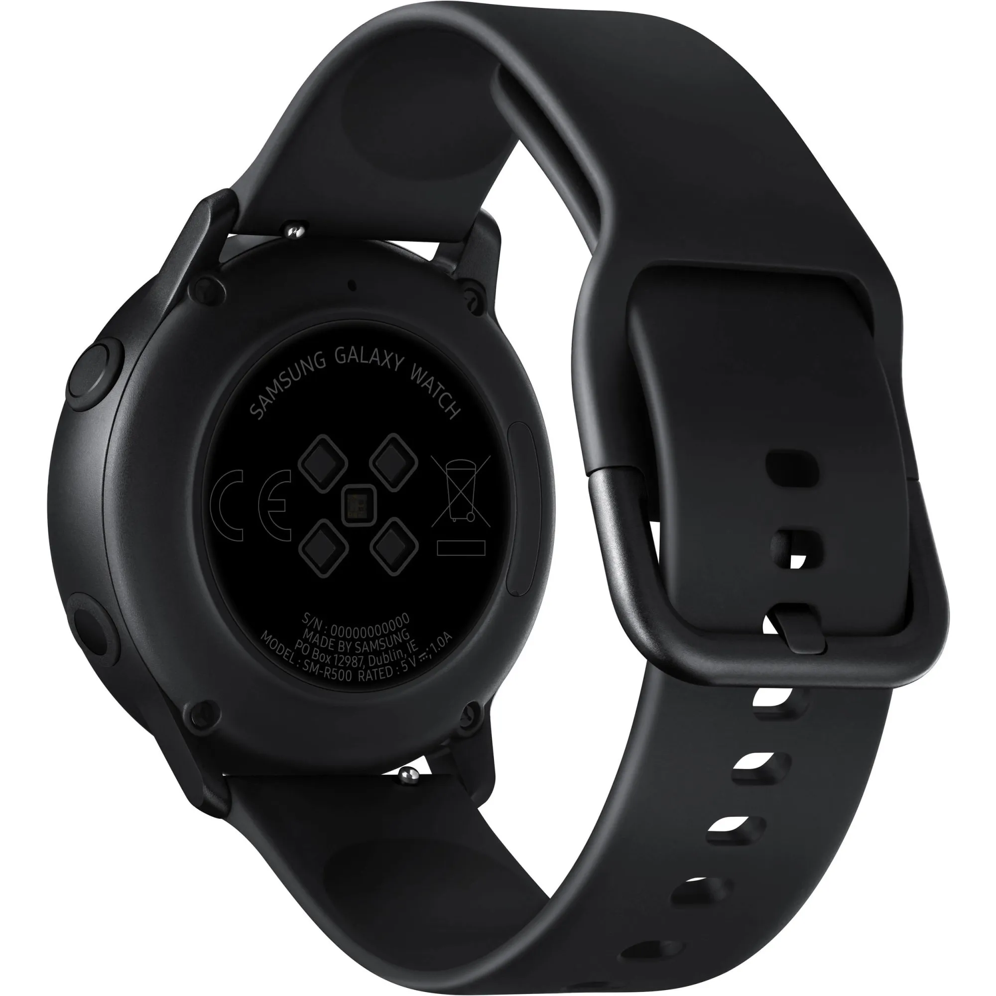 Smartwatch Samsung Galaxy Active, 38mm, Bluetooth, Wi-Fi, GPS, SM-R500, negru - imagine 2