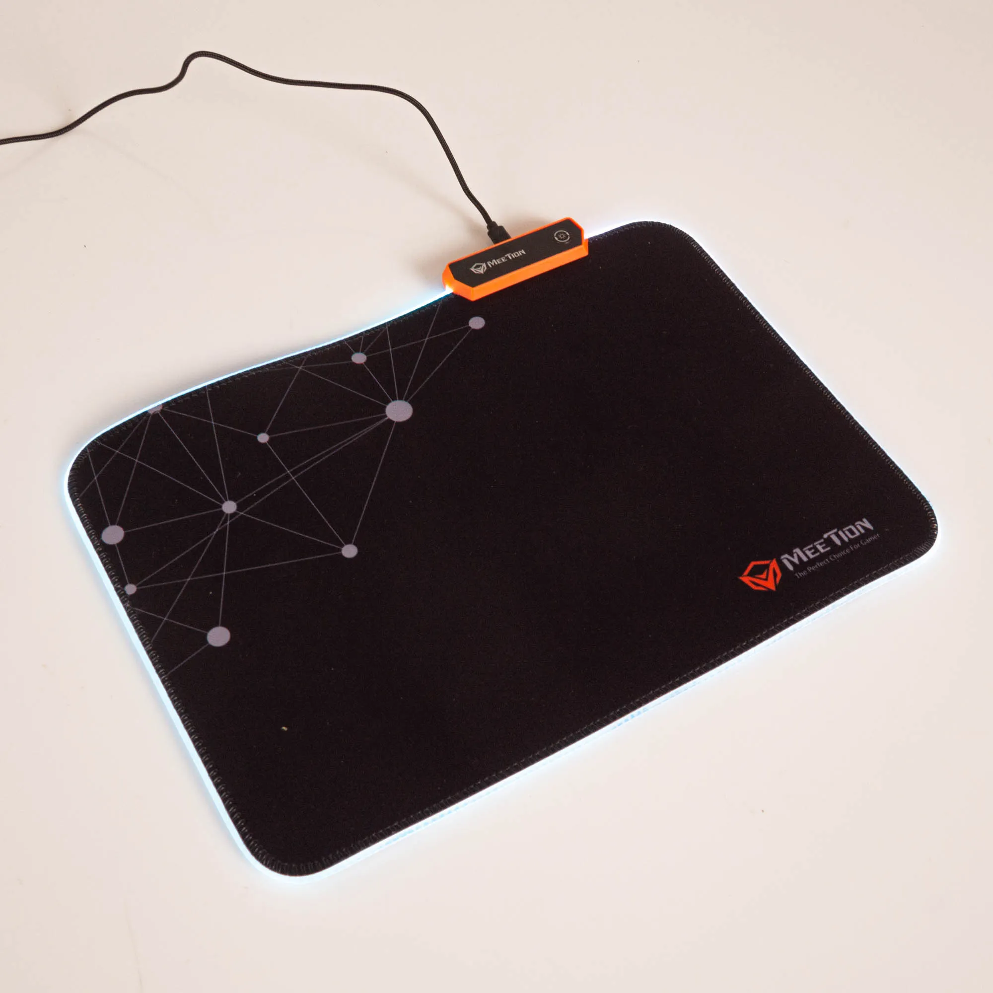 Mousepad Gaming cu Iluminare Meetion PD120, USB (Produs NOU!) - Garantie 24 LUNI