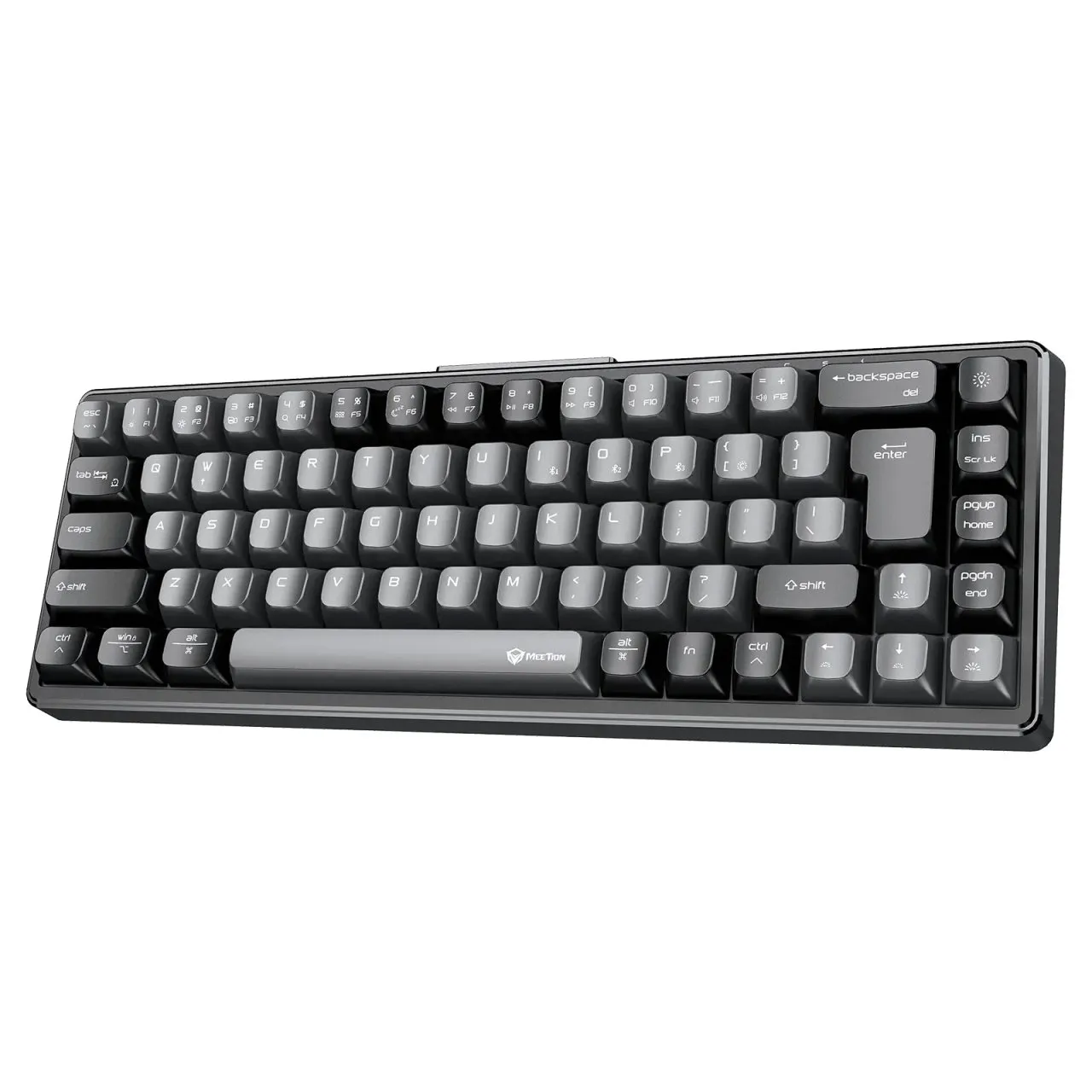 Tastatura Gaming Meetion MK12, Bluetooth + 2.4G, QWERTY, Negru (Produs NOU!) - Garantie 24 LUNI