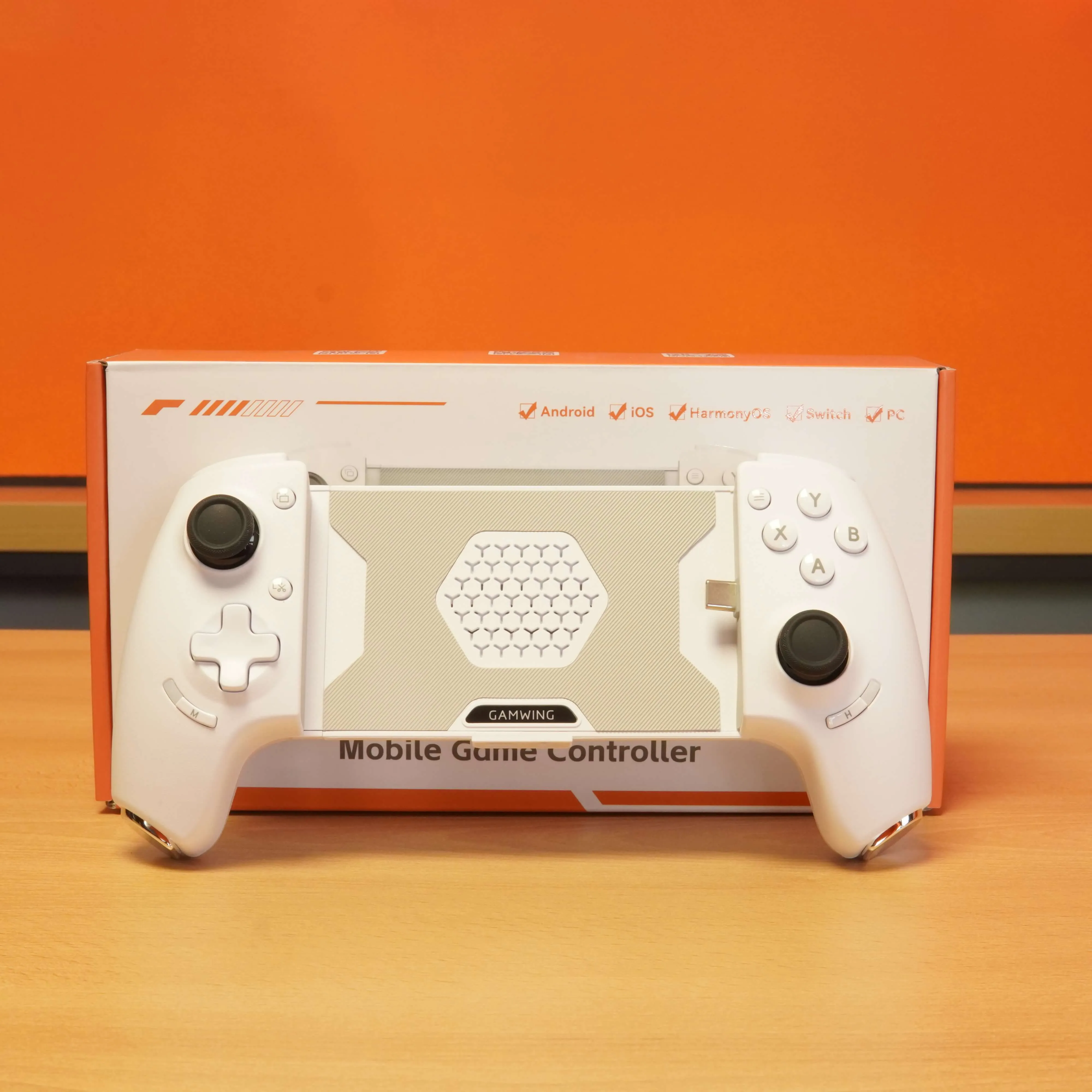 Controller Gamepad Extern pentru Telefon, iOS si Android, Alb - imagine 2