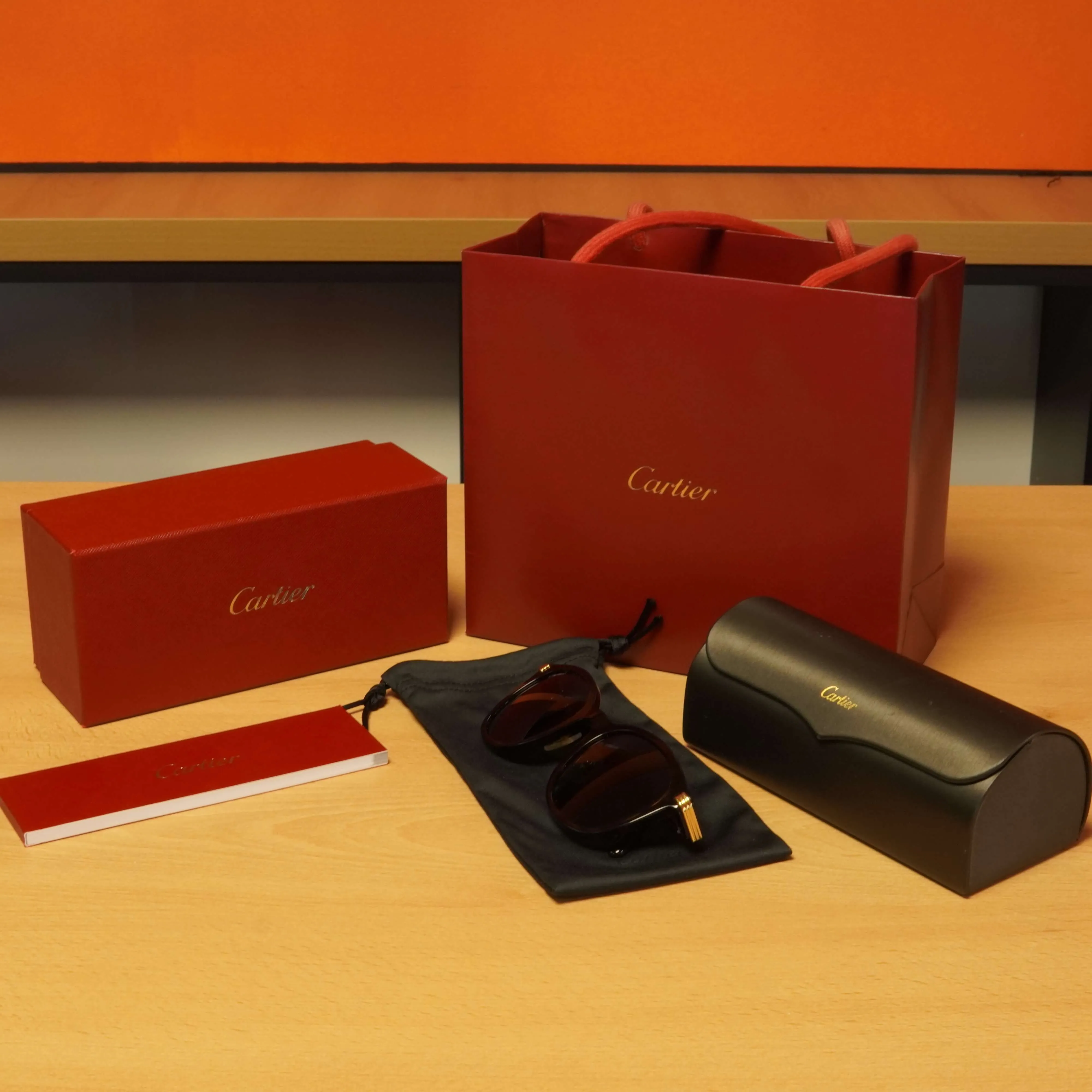 Ochelari Cartier CT0302S 006, 53x22, 146, Certificat de Garanție, Bon Fiscal, Set Complet - imagine 10