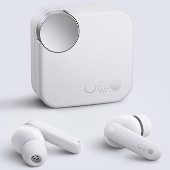 Casti Wireless CMF Buds By Nothing B168, Bluetooth, White - imagine 2