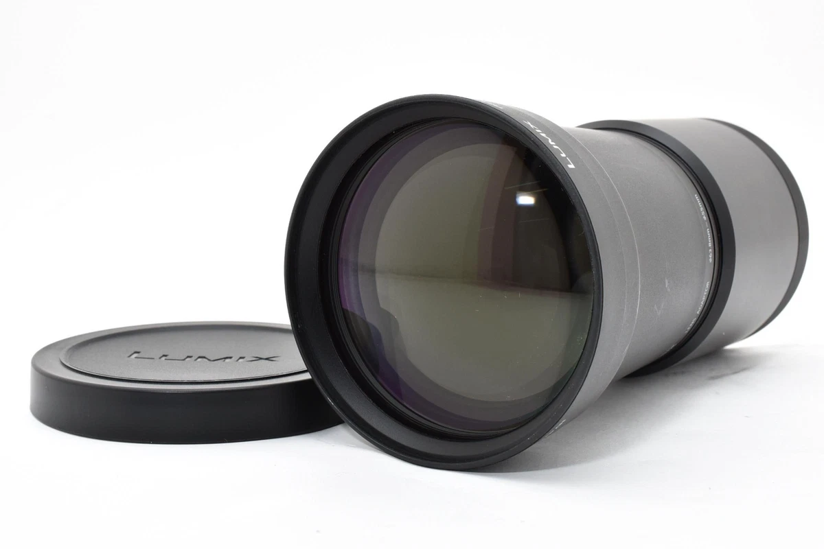 Teleconvertor Panasonic Lumix DMW-LT55 1.7x, Cu Adaptor DMW-LA7, Black - imagine 2